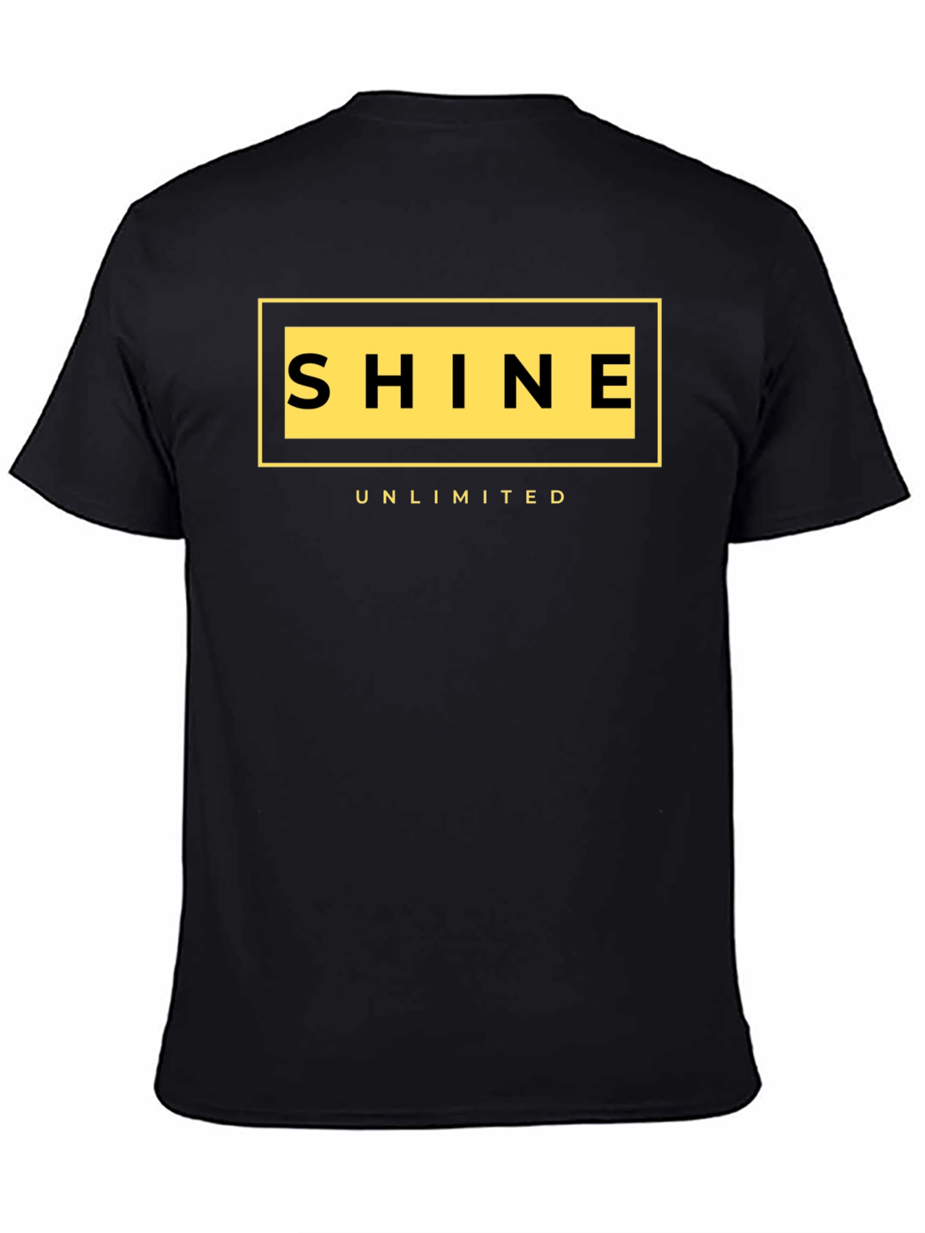 Shine Unlimited Black Graphic T-Shirt