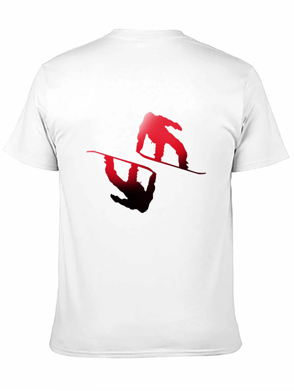 Snowboarder Graphic Tee - Black