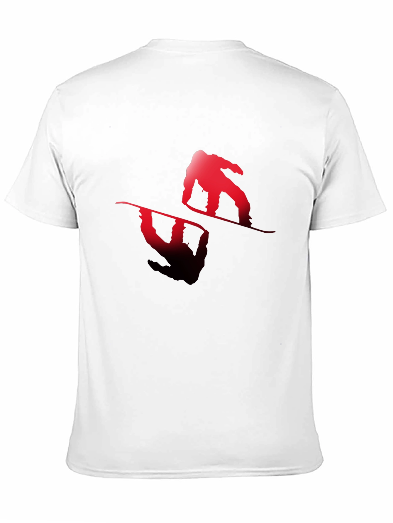 Snowboarder Graphic Tee - Black