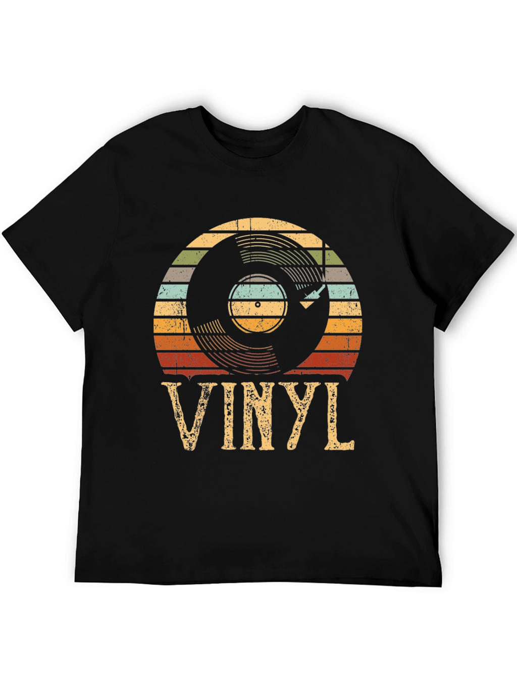 Retro Vinyl Record T-Shirt