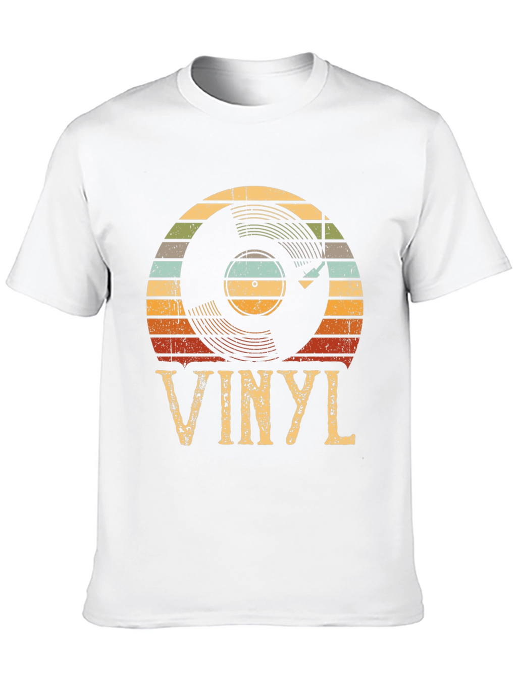 Retro Vinyl Record T-Shirt