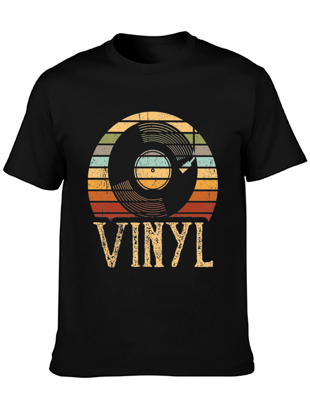 Retro Vinyl Record T-Shirt