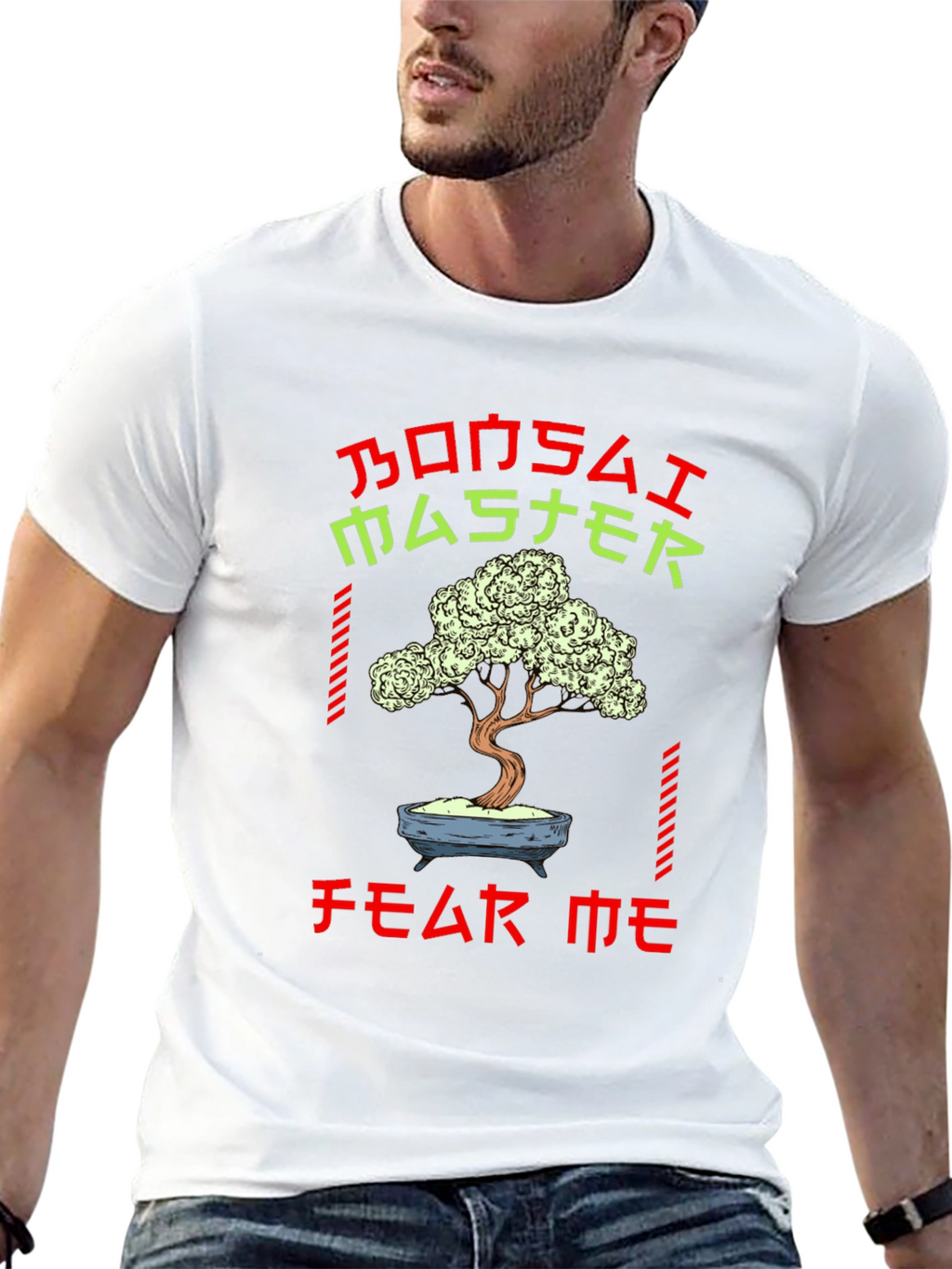 Bonsai Master Graphic Tee - Fear Me Unique Design