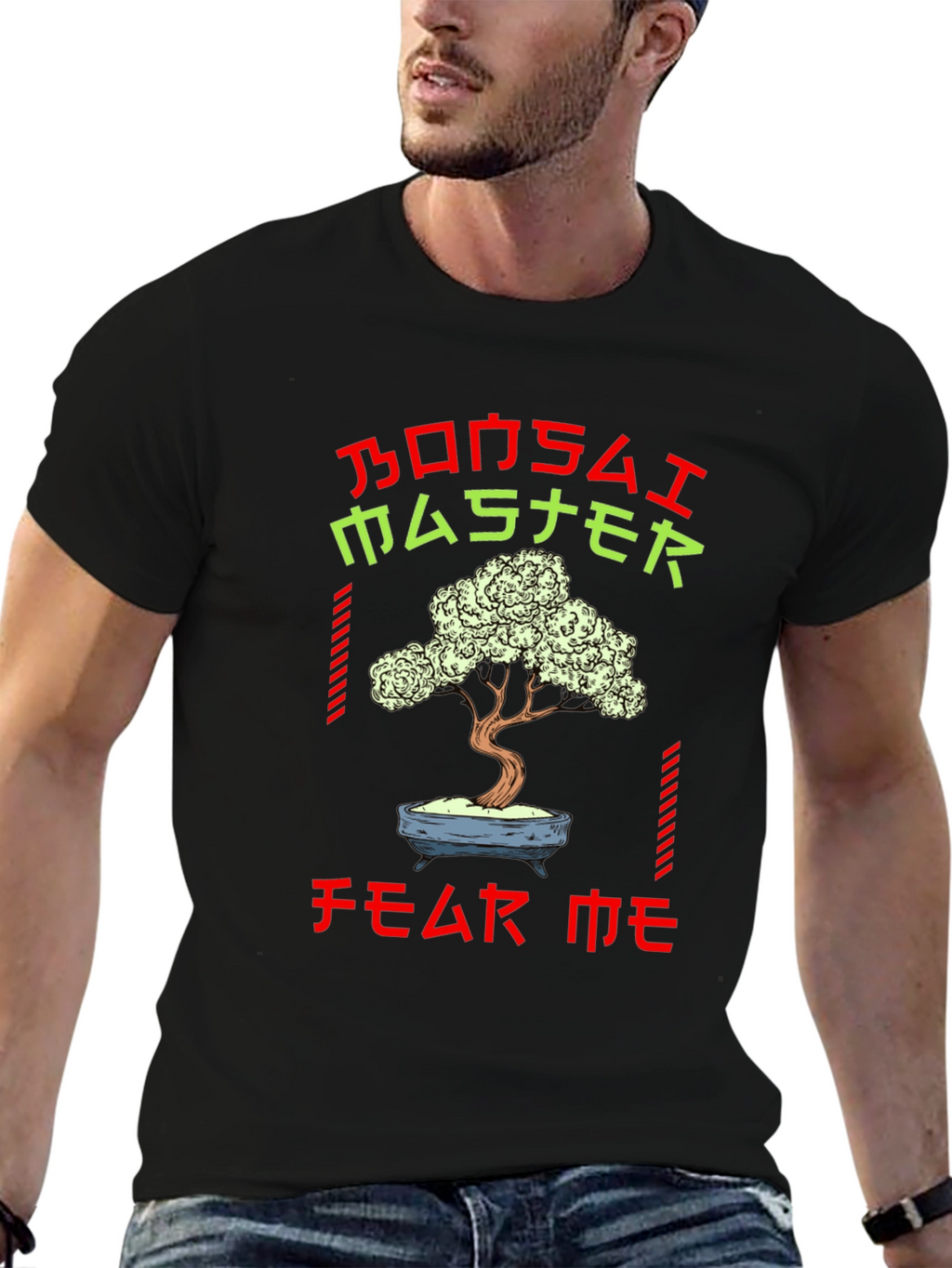 Bonsai Master Graphic Tee - Fear Me Unique Design