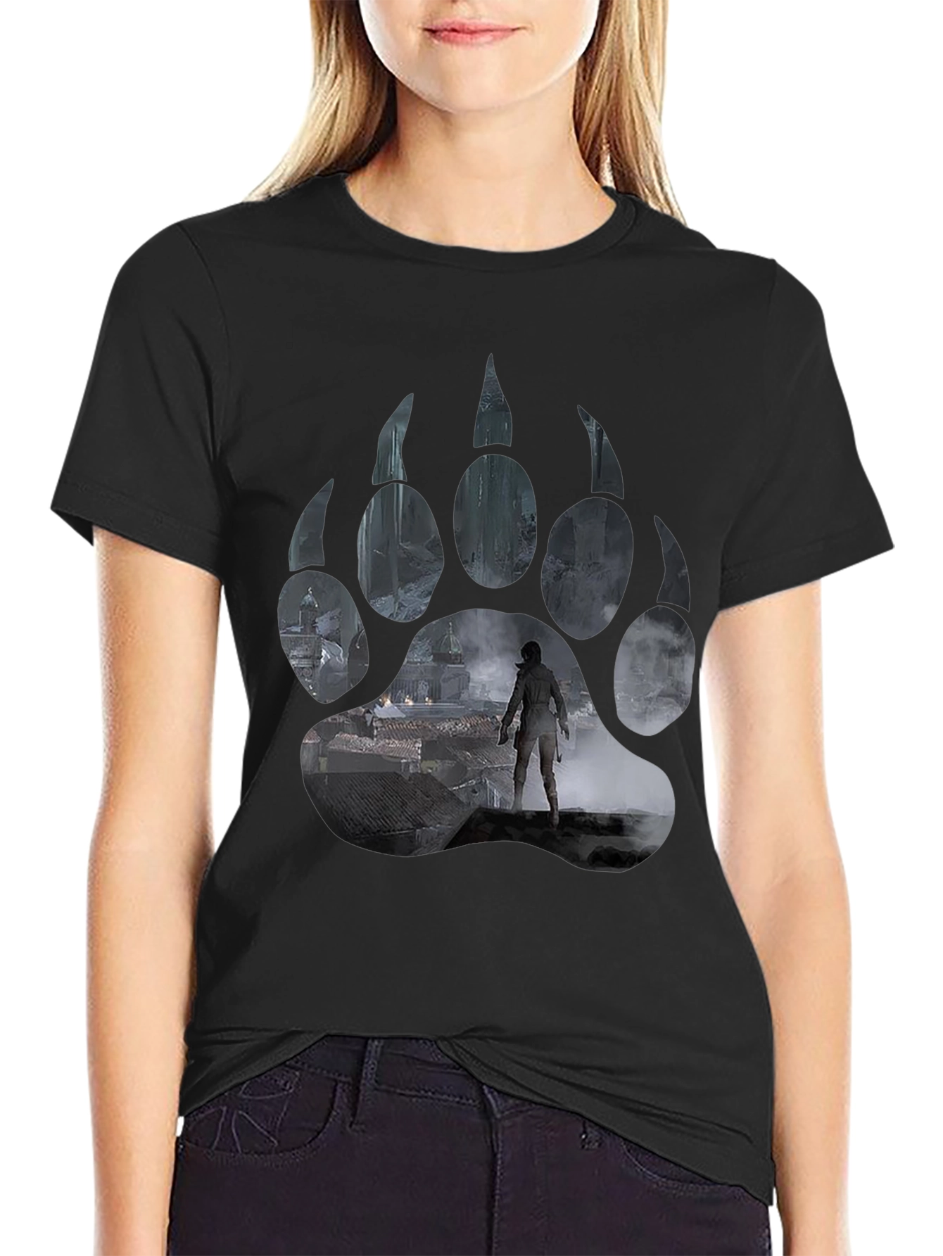 Shadow of the Tomb Raider Bear Paw T-Shirt