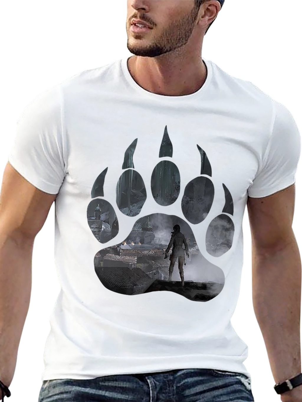 Shadow of the Tomb Raider Bear Paw T-Shirt