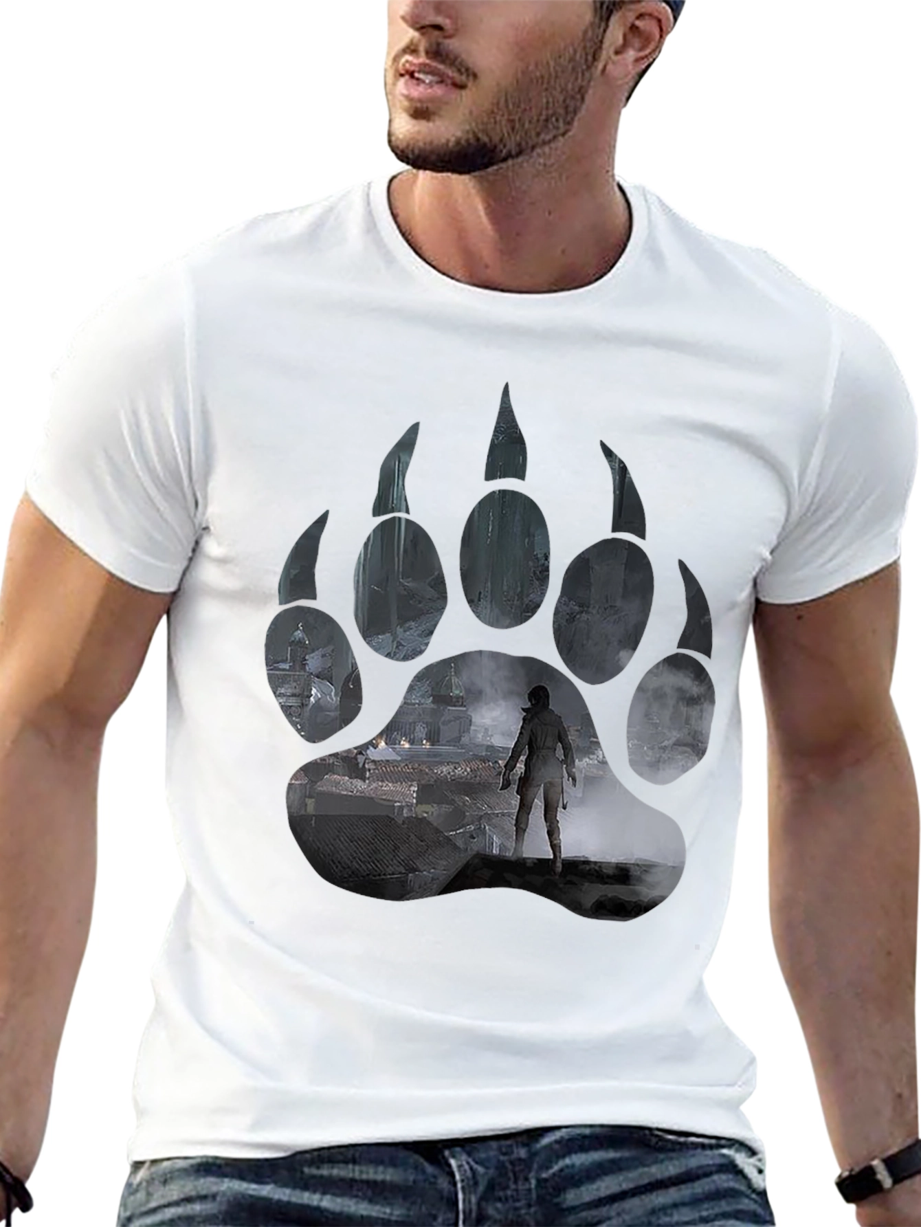 Shadow of the Tomb Raider Bear Paw T-Shirt
