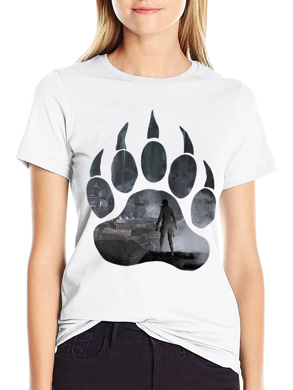Shadow of the Tomb Raider Bear Paw T-Shirt