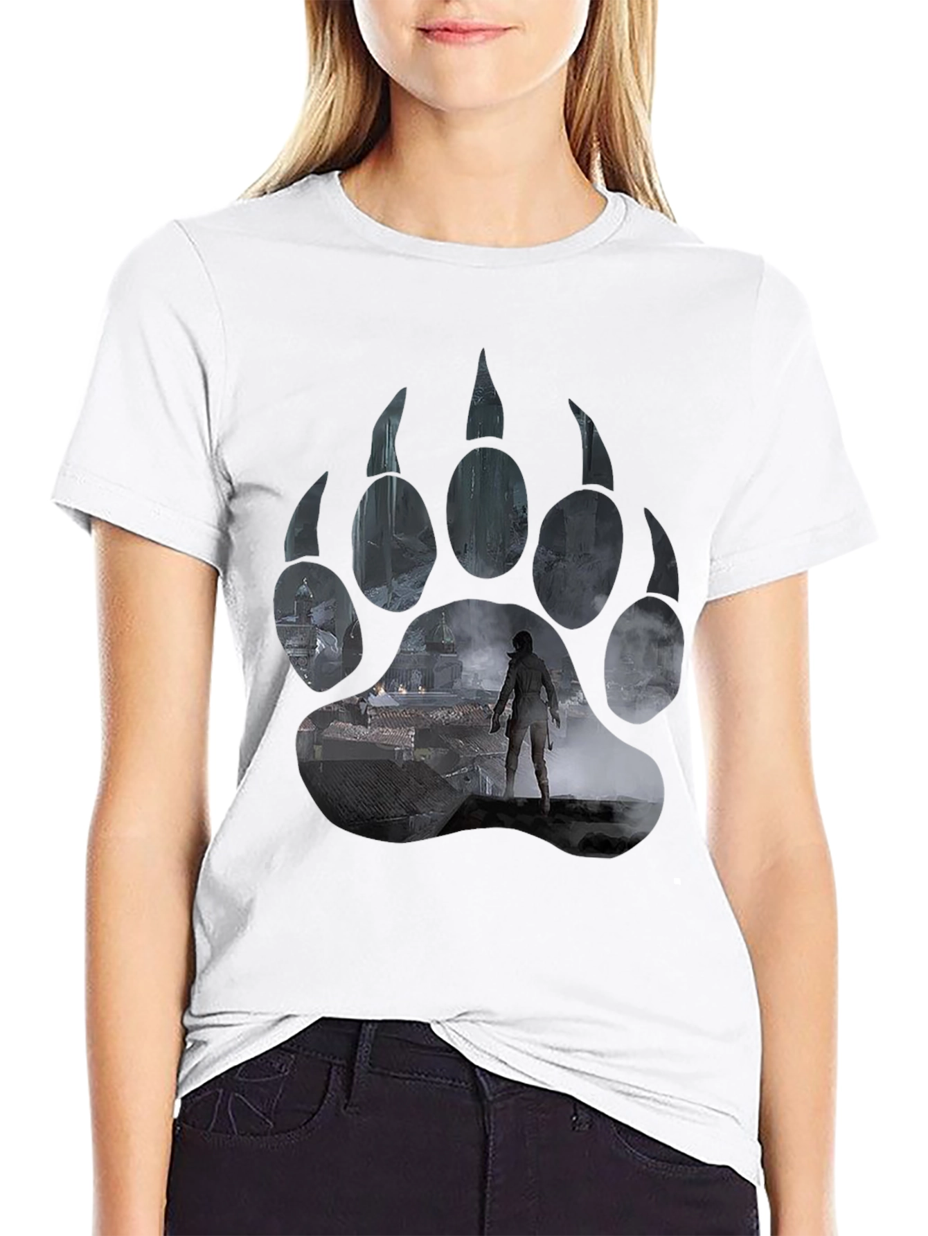 Shadow of the Tomb Raider Bear Paw T-Shirt