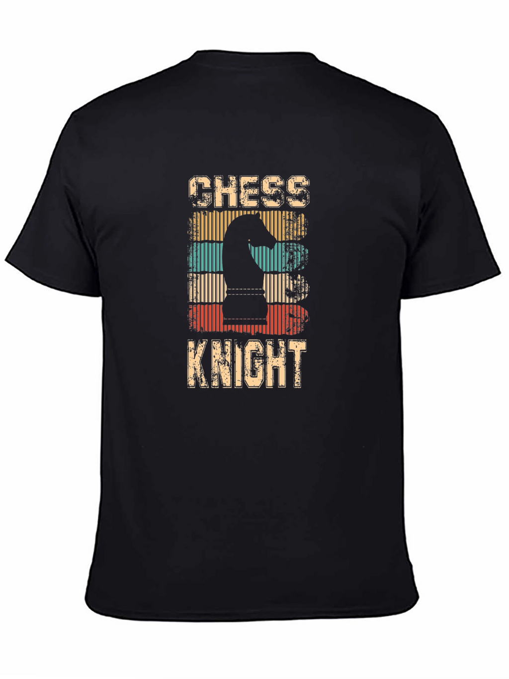 Chess Knight Retro Style T-Shirt
