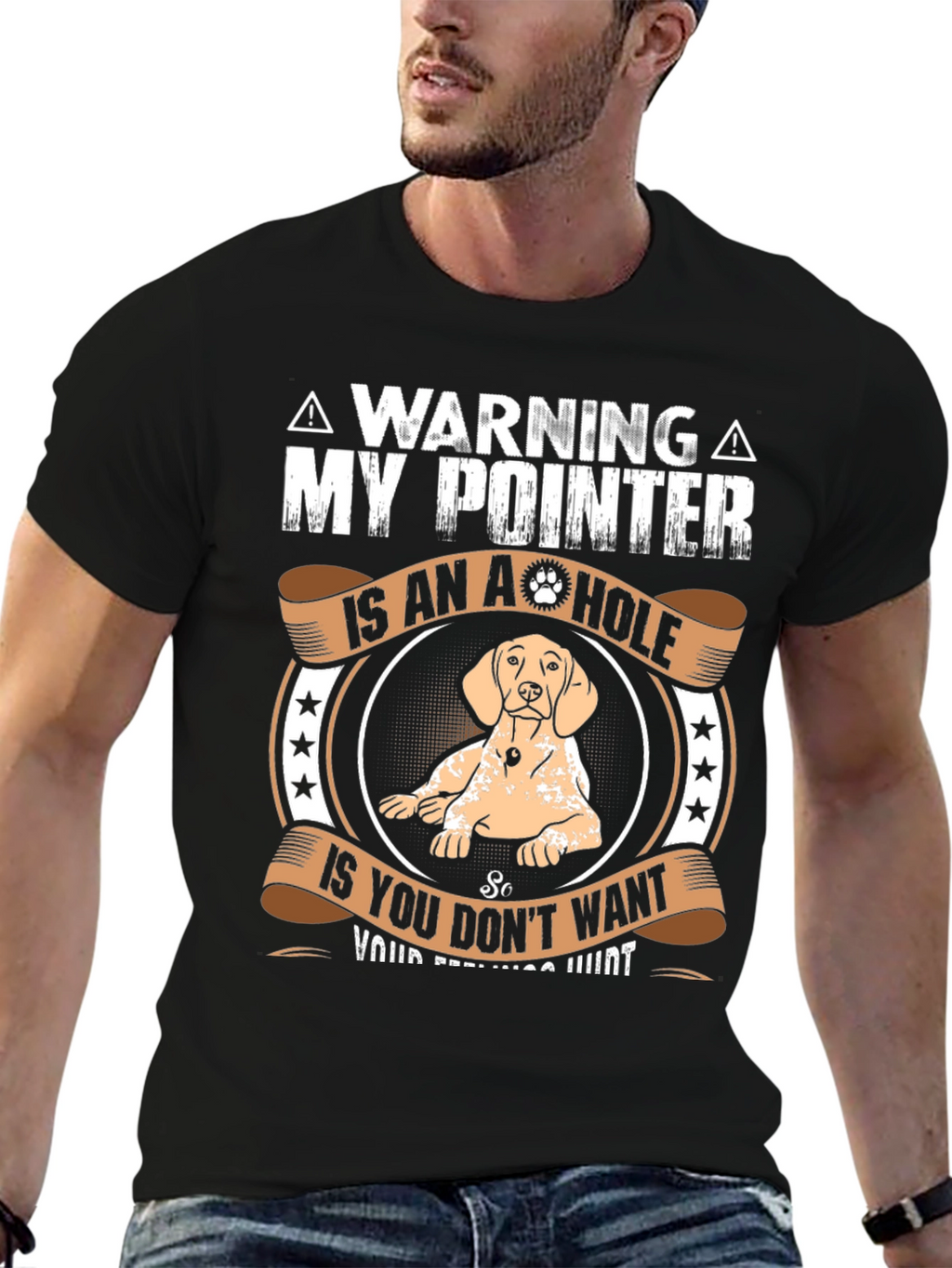 Warning My Pointer Is An A-Hole T-Shirt