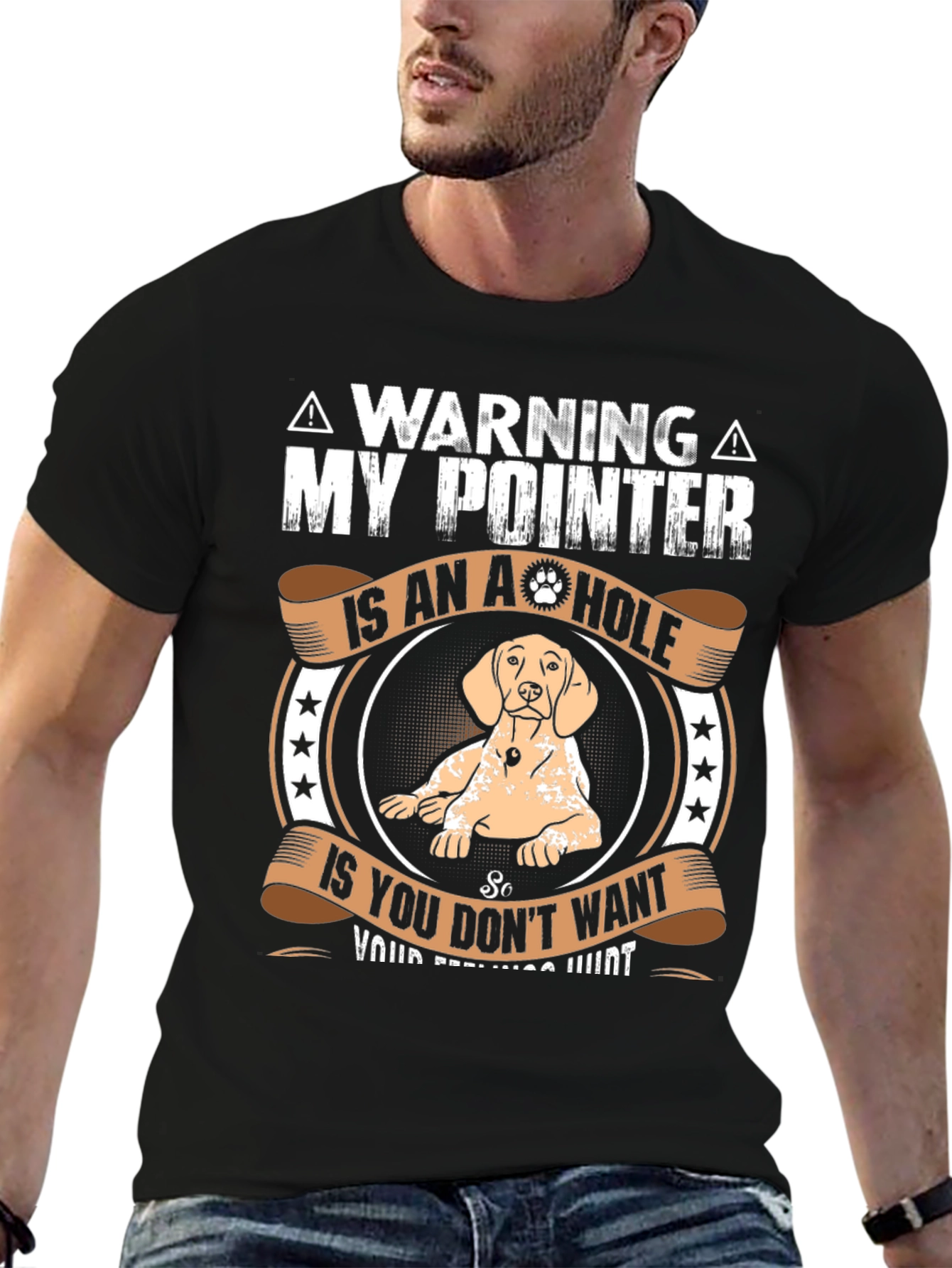 Warning My Pointer Is An A-Hole T-Shirt