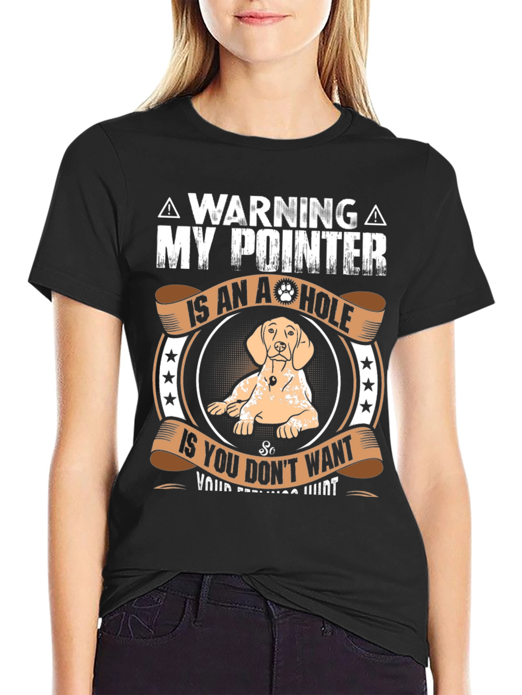 Warning My Pointer Is An A-Hole T-Shirt