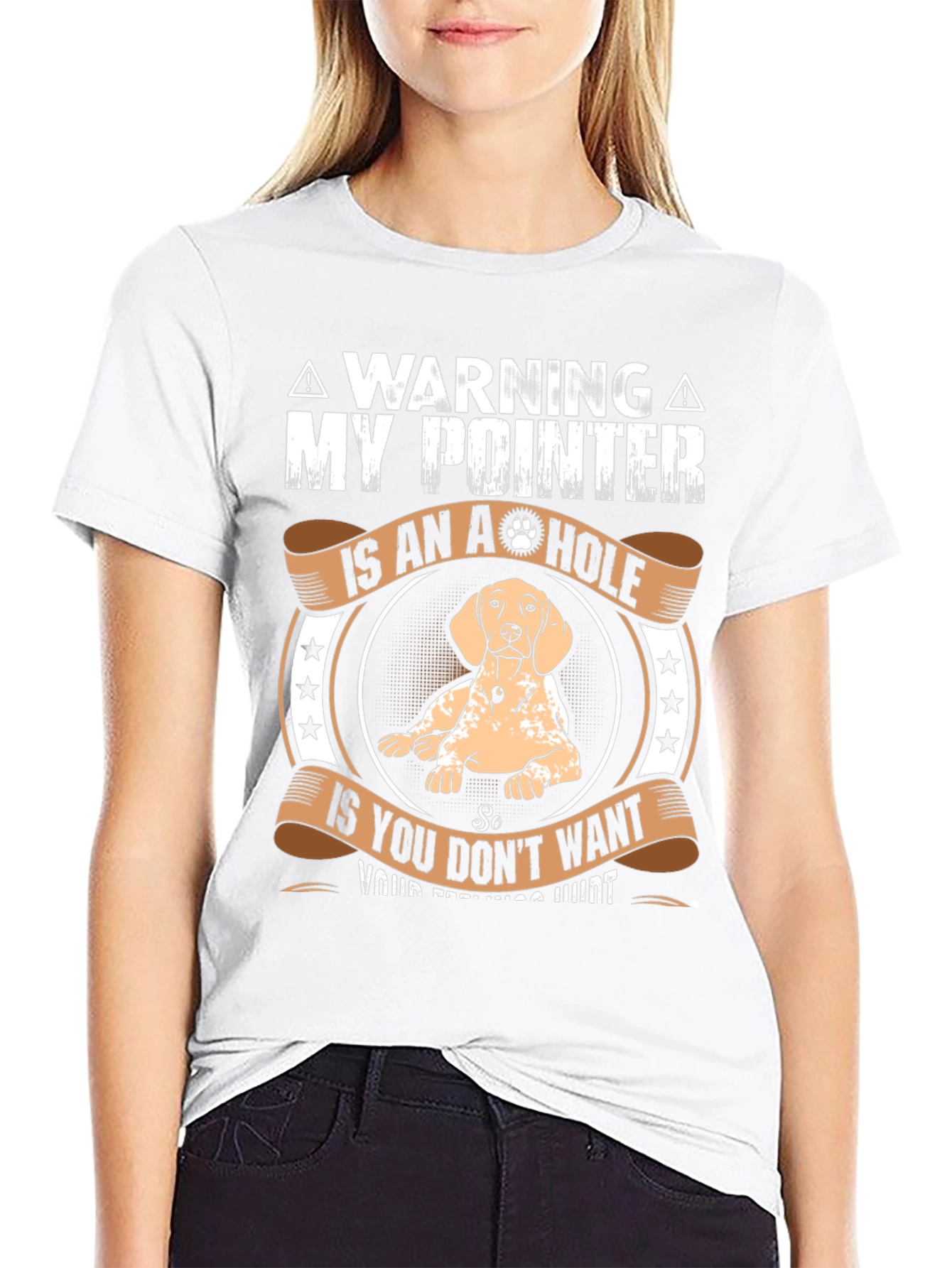 Warning My Pointer Is An A-Hole T-Shirt