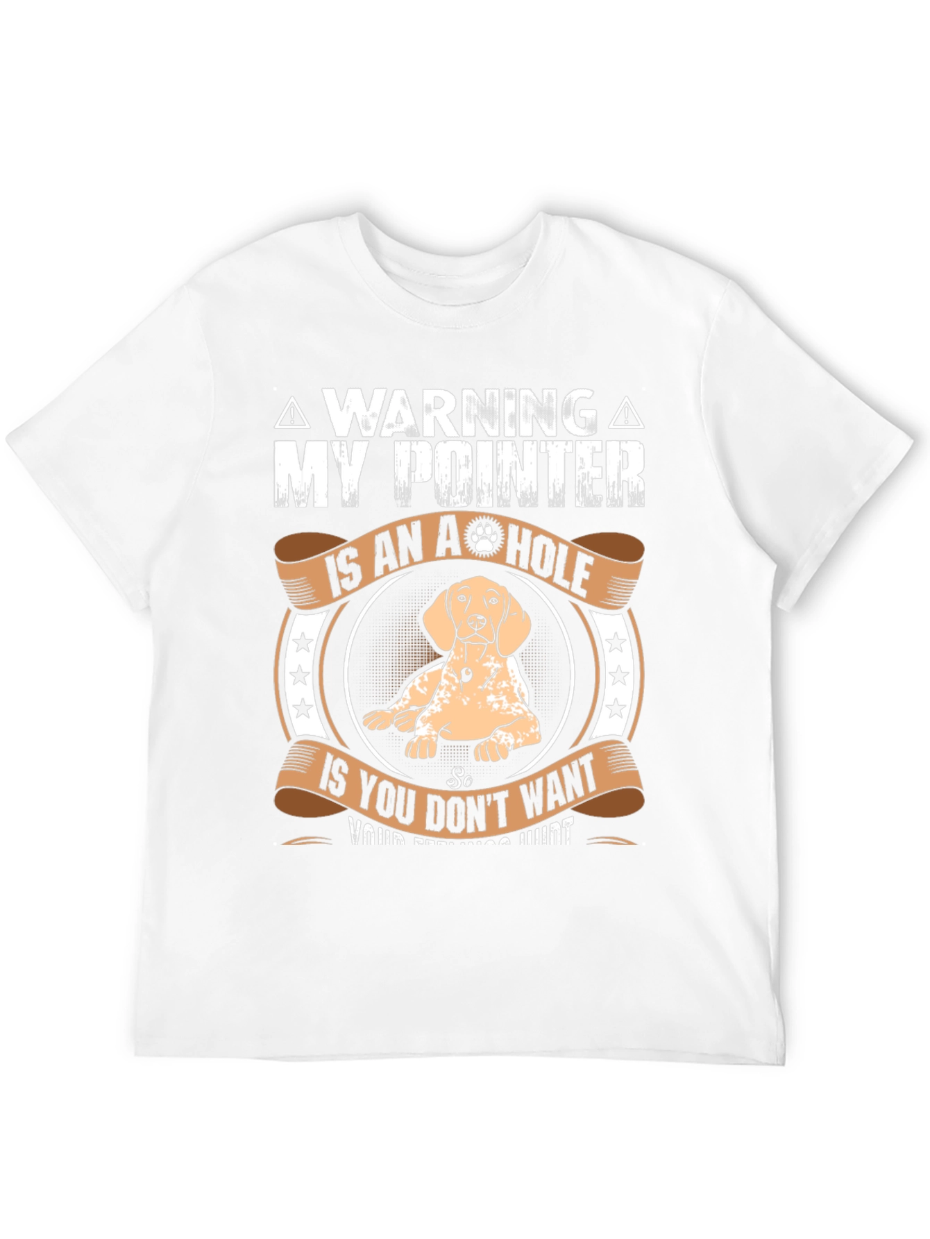 Warning My Pointer Is An A-Hole T-Shirt