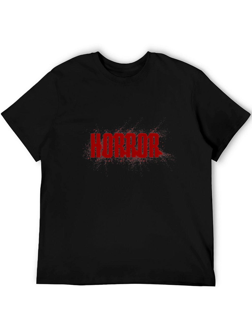 Horror Graphic T-Shirt - Black Tee