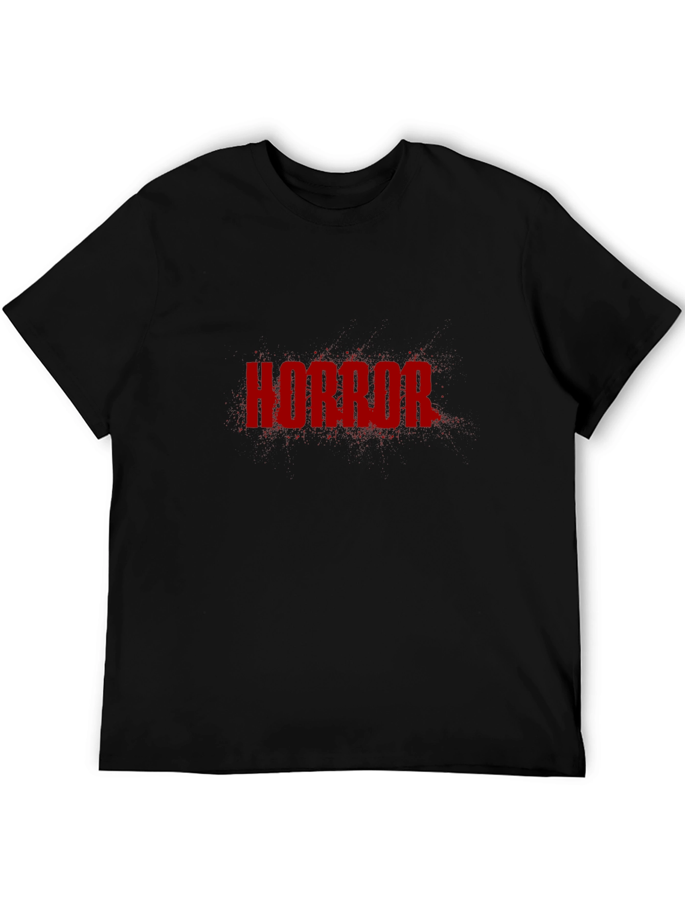 Horror Graphic T-Shirt - Black Tee