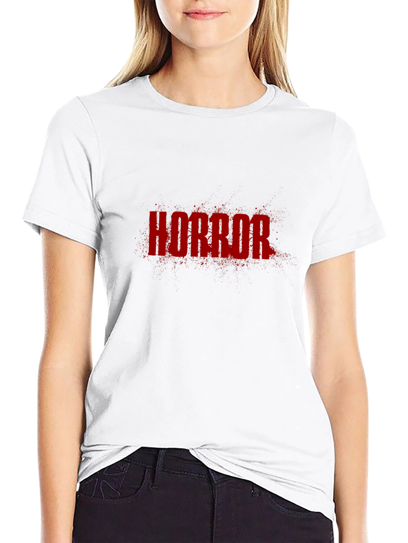 Horror Graphic T-Shirt - Black Tee