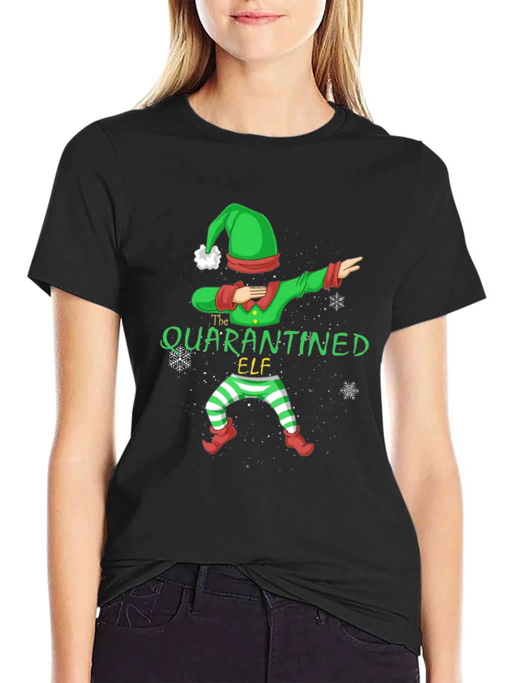 Quarantined Elf Graphic Tee