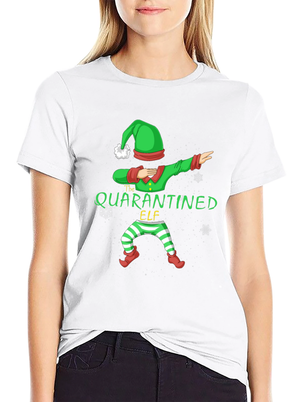 Quarantined Elf Graphic Tee