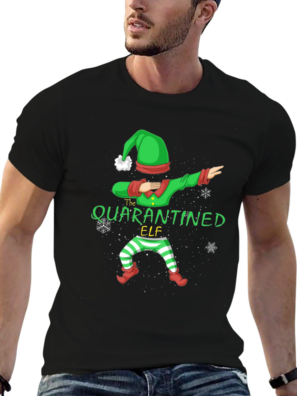 Quarantined Elf Graphic Tee
