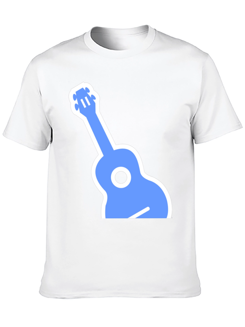 Cool Blue Ukulele Graphic Tee