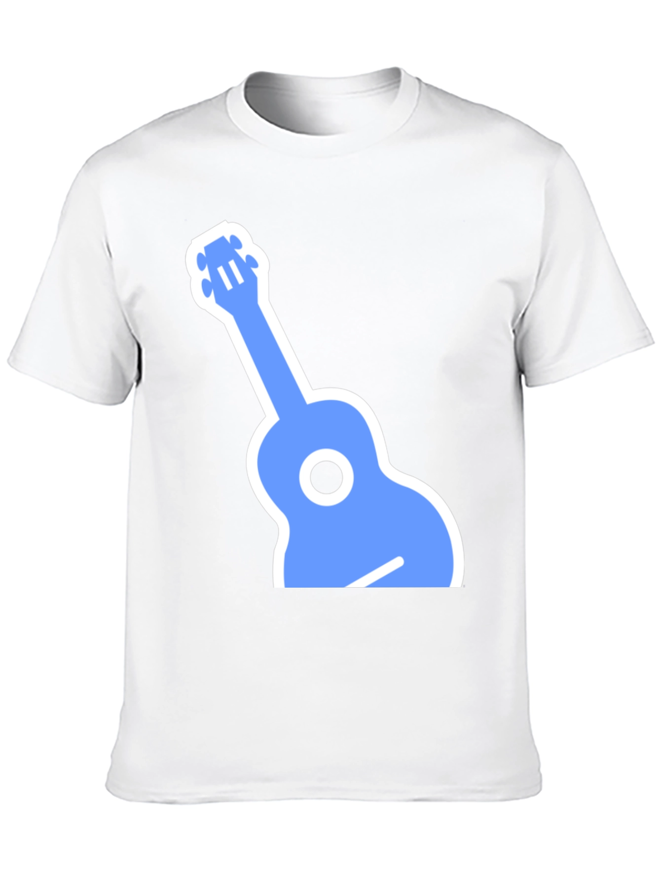 Cool Blue Ukulele Graphic Tee
