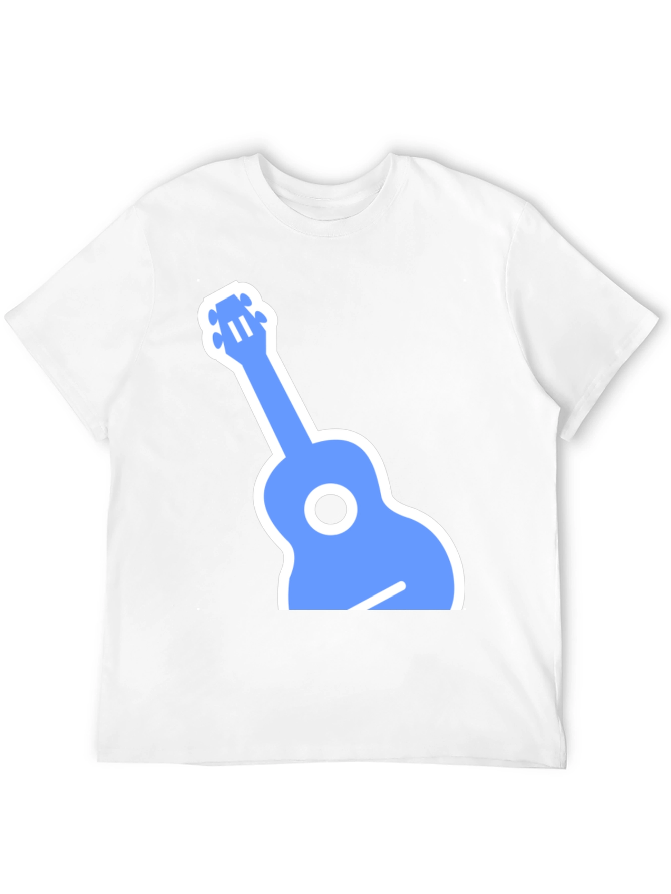 Cool Blue Ukulele Graphic Tee