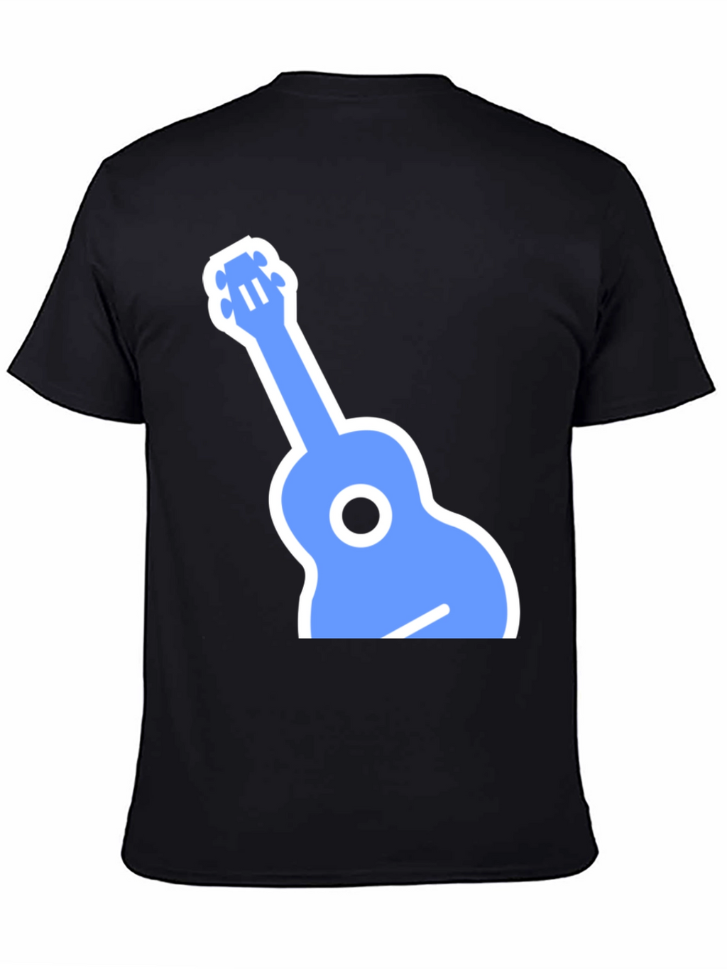 Cool Blue Ukulele Graphic Tee