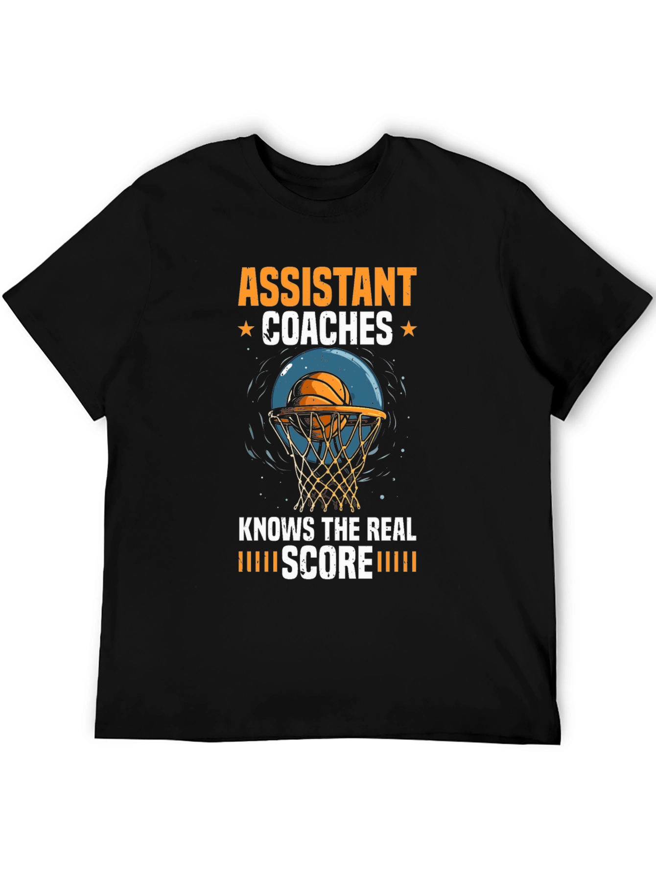 Assistant Coaches Knows The Real Score Basketball T-Shirt