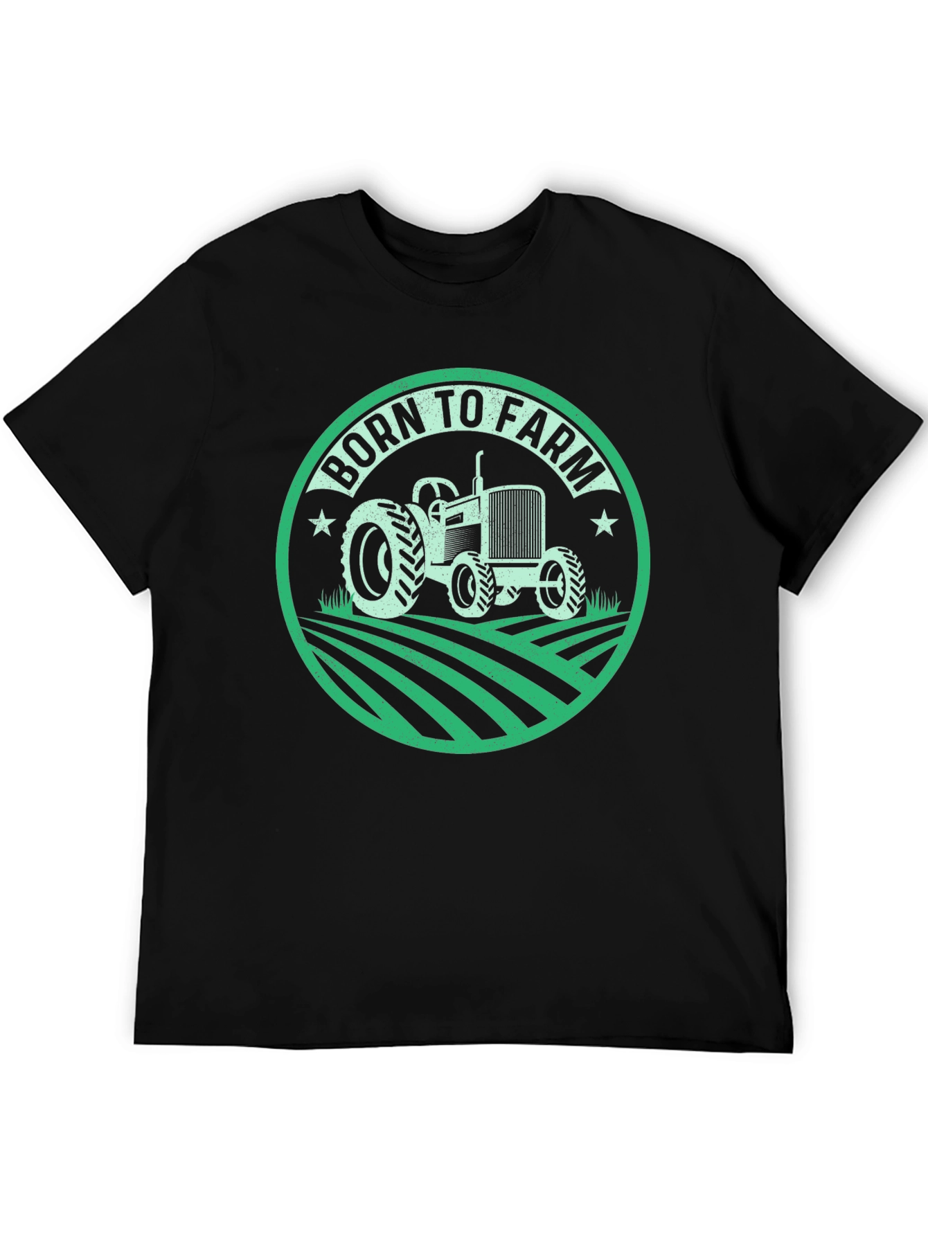 Born to Farm Graphic Tee - Tractor Design