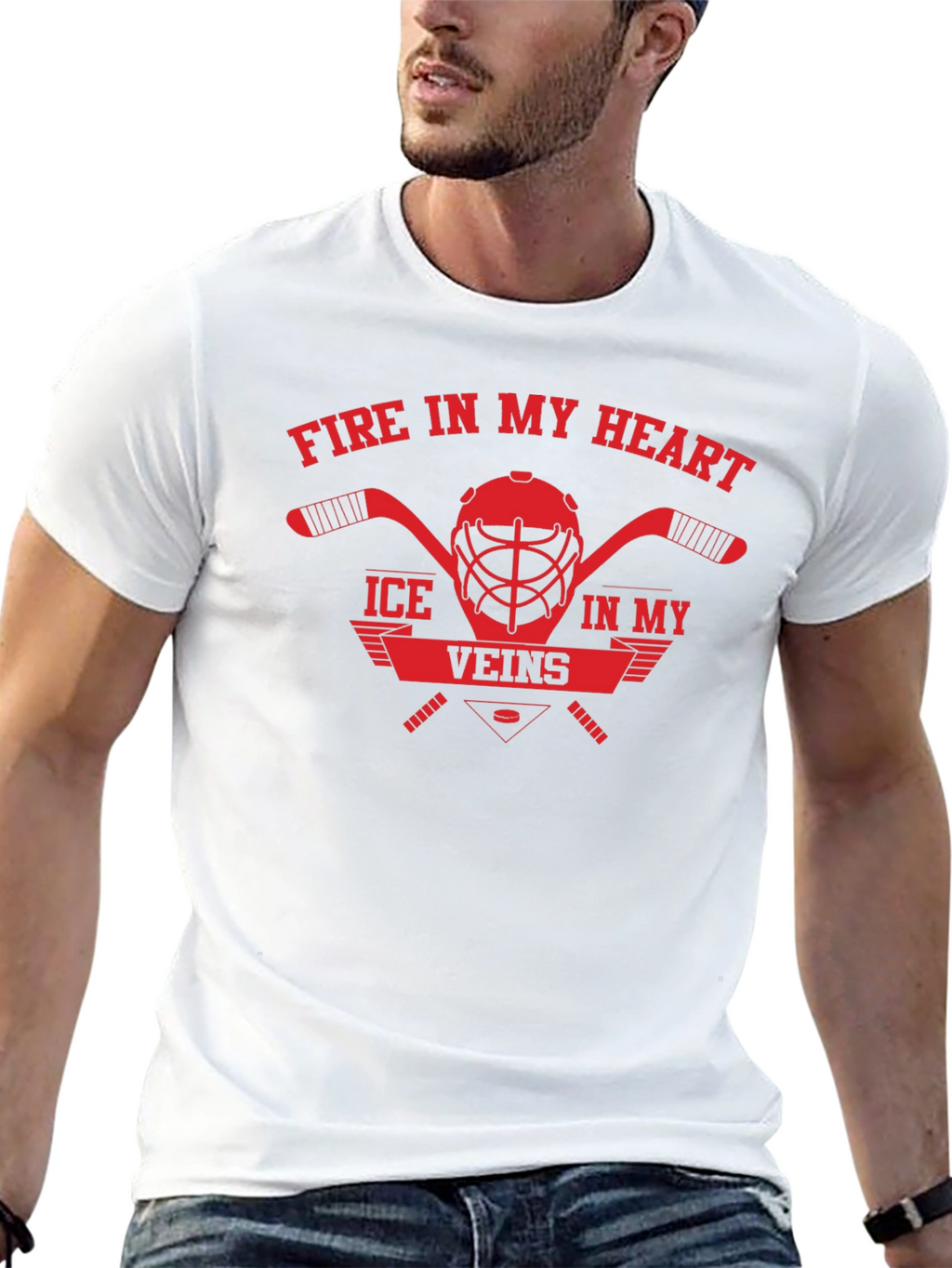 Fire in My Heart Ice in My Veins T-Shirt