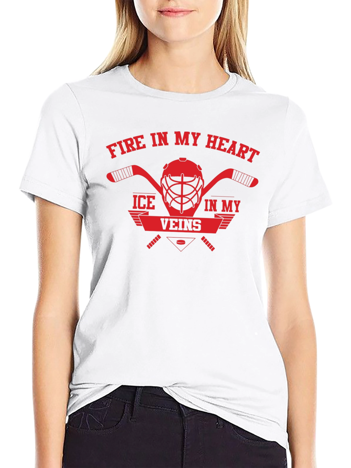 Fire in My Heart Ice in My Veins T-Shirt