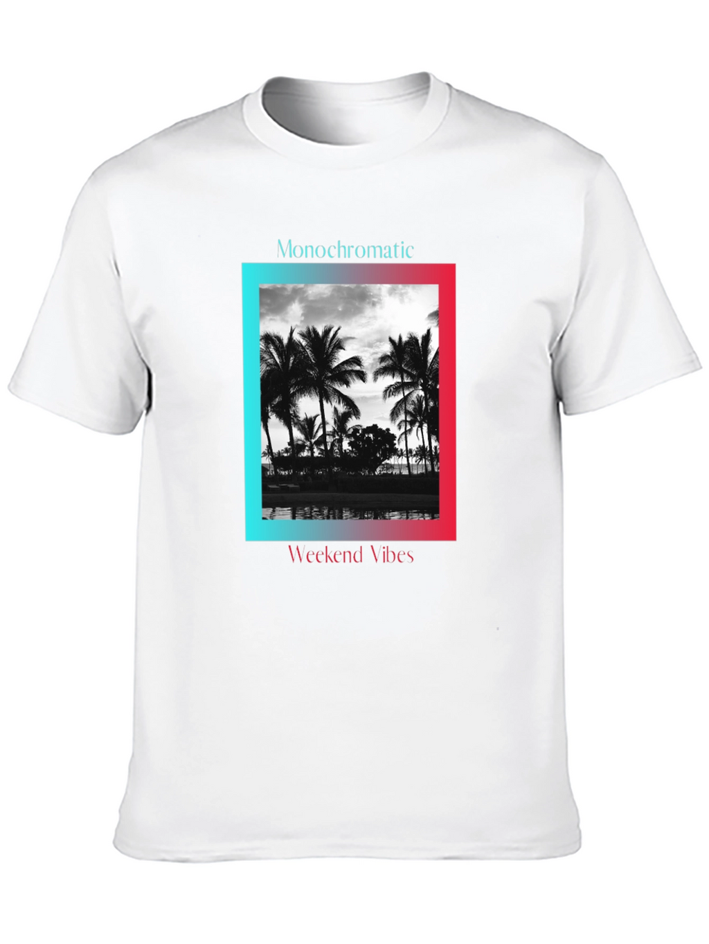 Monochromatic Weekend Vibes T-Shirt
