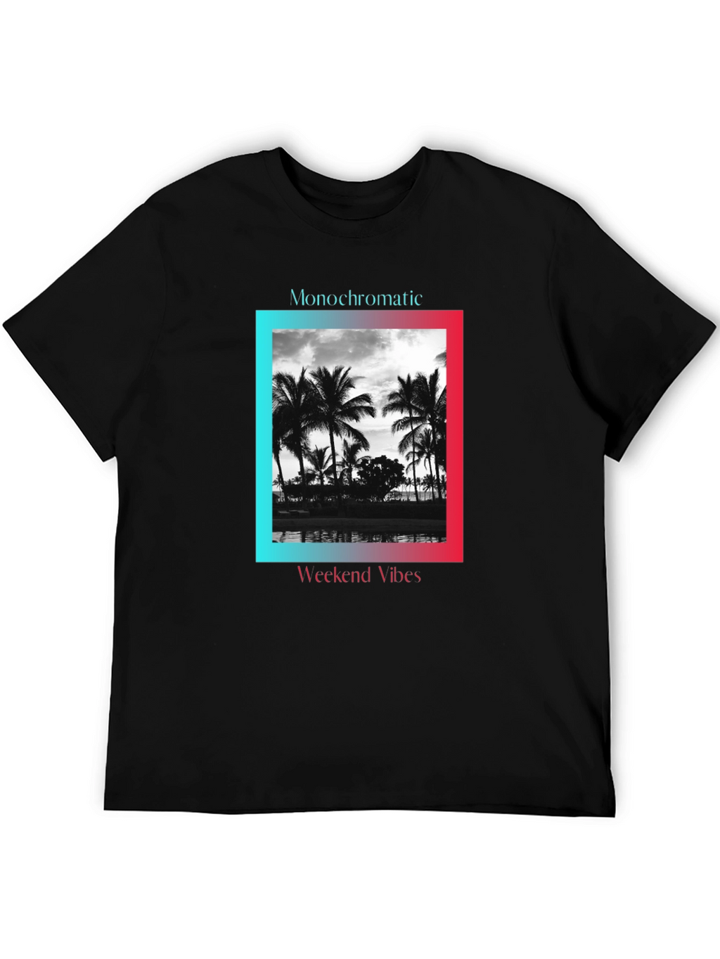 Monochromatic Weekend Vibes T-Shirt