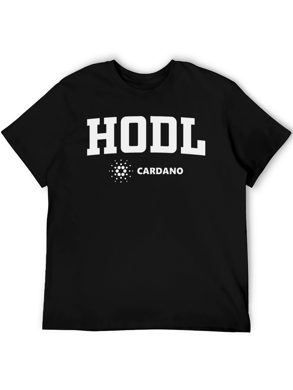 HODL Cardano Crypto Black T-Shirt