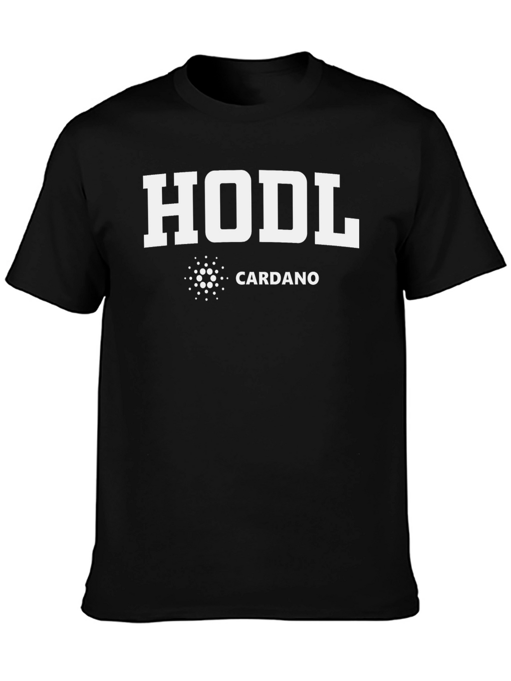 HODL Cardano Crypto Black T-Shirt