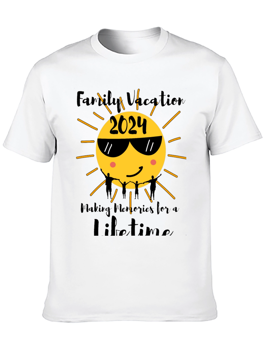 Family Vacation 2024 Graphic T-Shirt