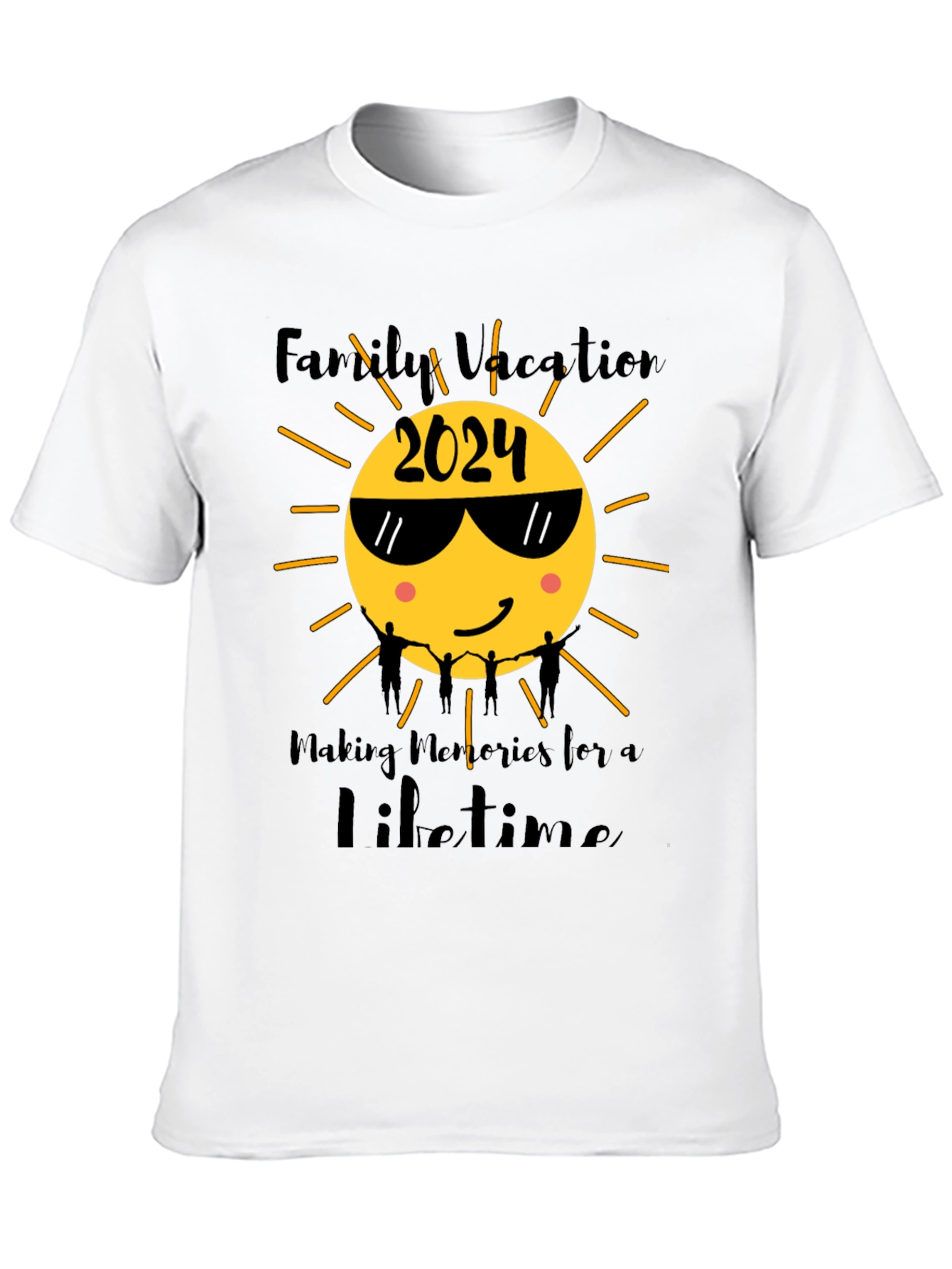 Family Vacation 2024 Graphic T-Shirt