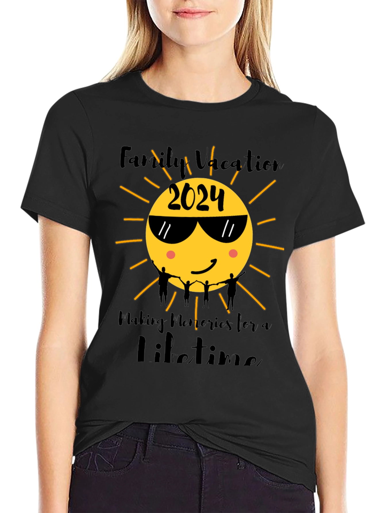 Family Vacation 2024 Graphic T-Shirt