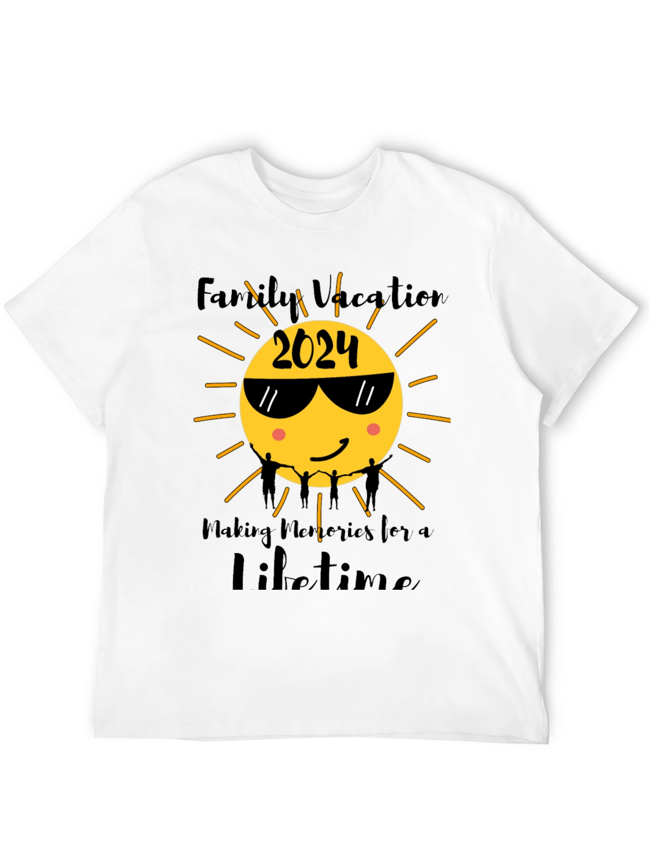 Family Vacation 2024 Graphic T-Shirt