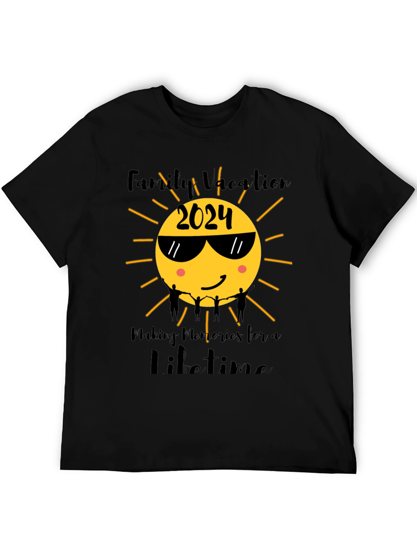 Family Vacation 2024 Graphic T-Shirt