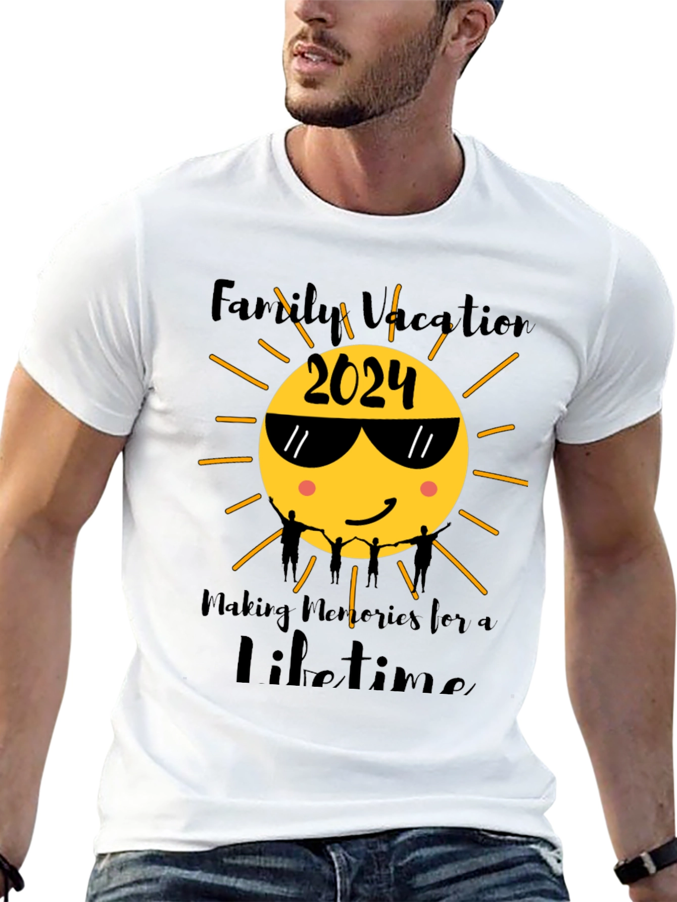 Family Vacation 2024 Graphic T-Shirt