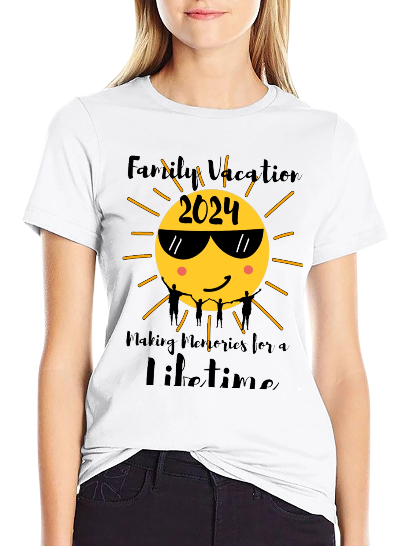 Family Vacation 2024 Graphic T-Shirt