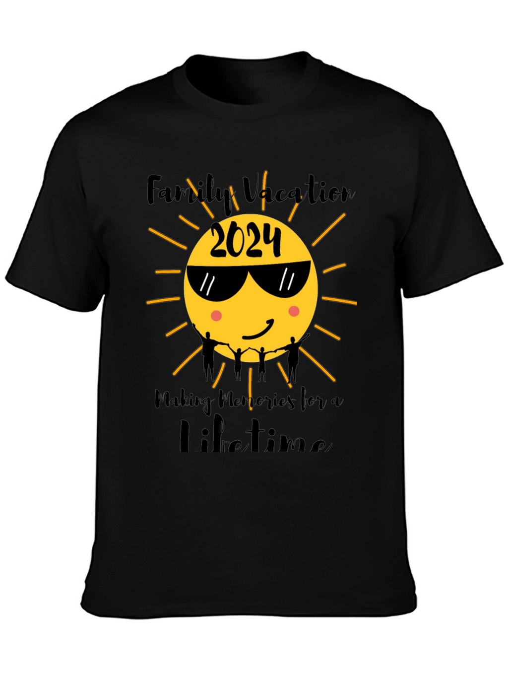 Family Vacation 2024 Graphic T-Shirt