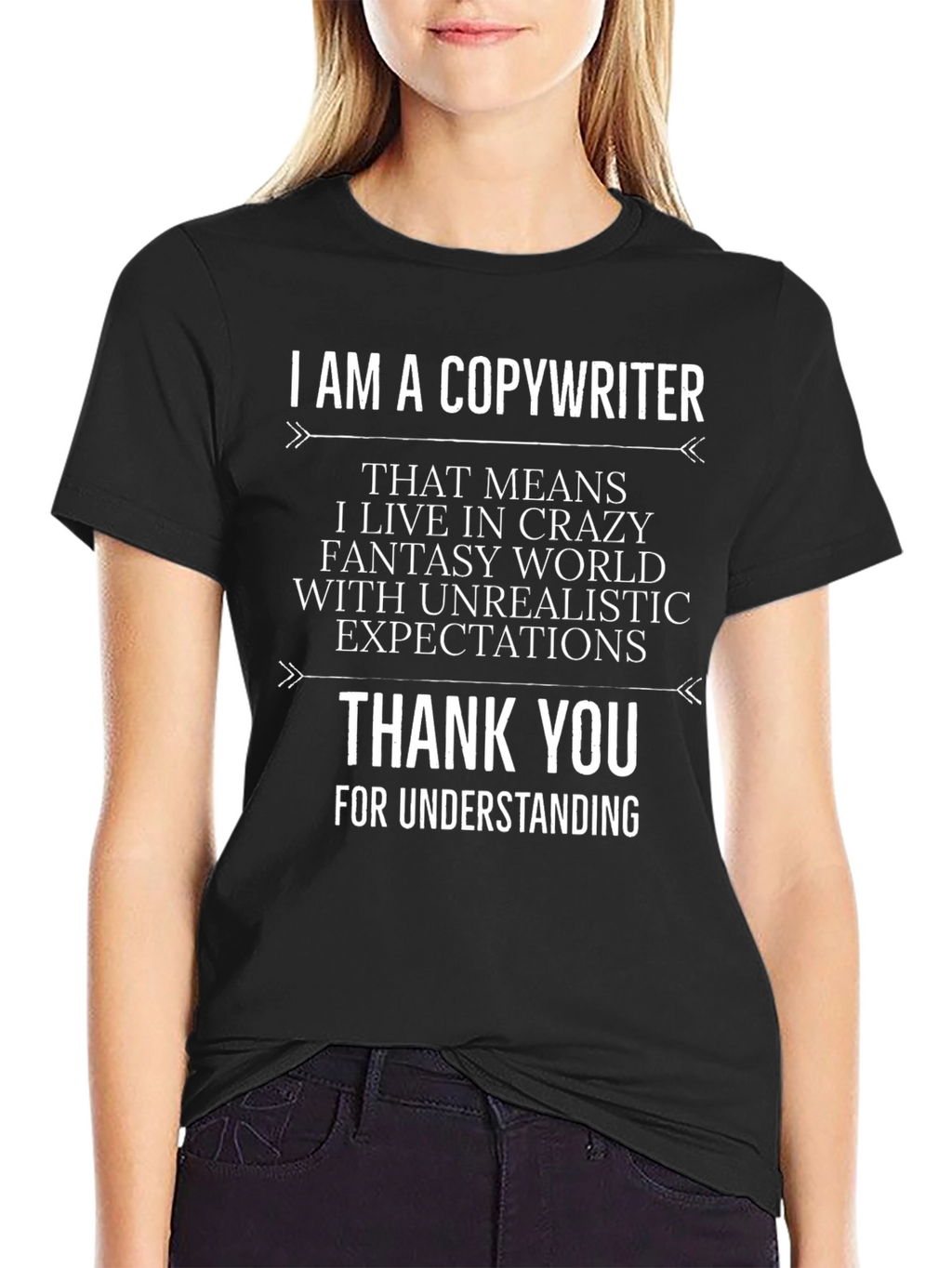 Copywriter T-Shirt - Crazy Fantasy World Tee
