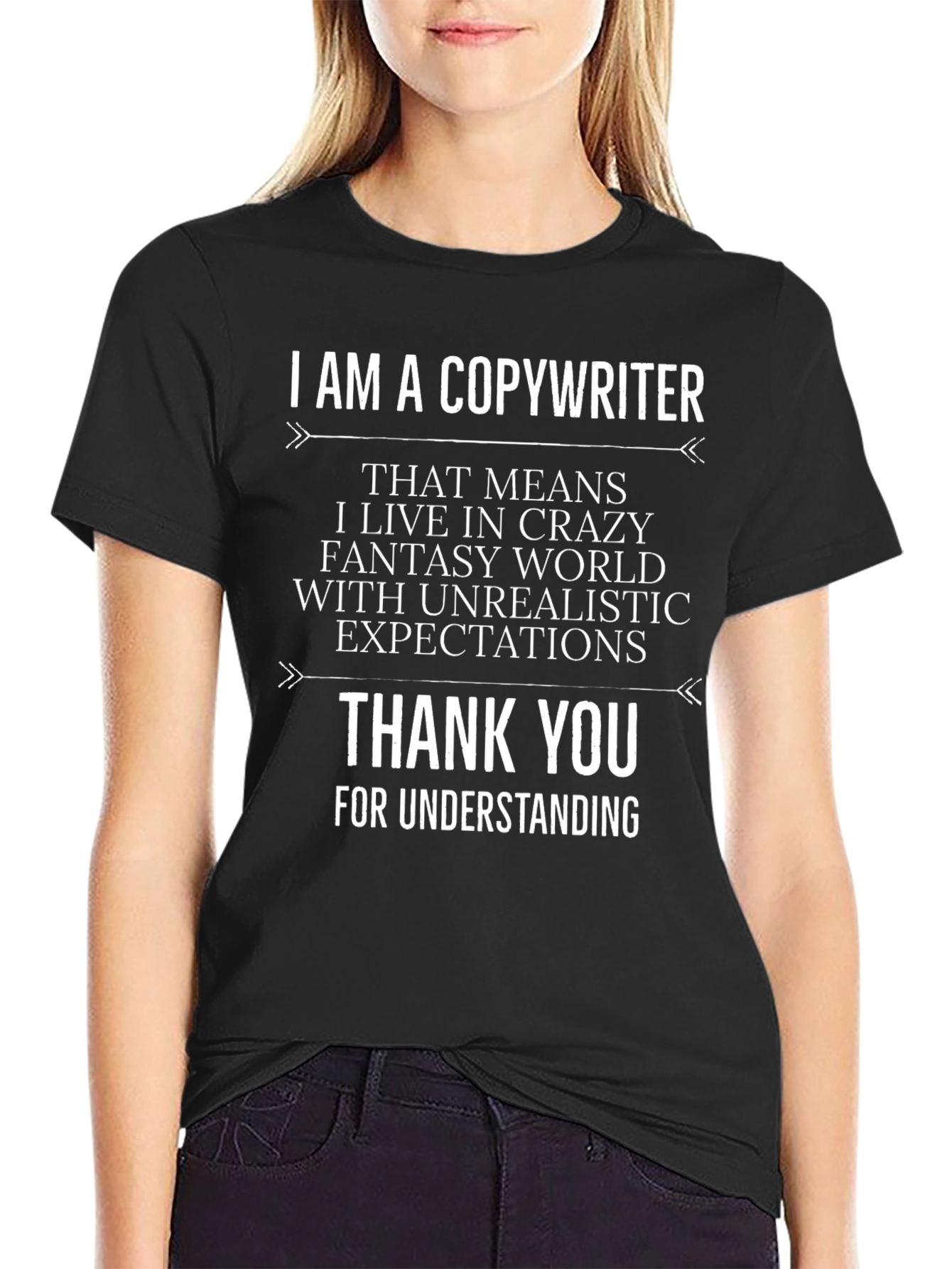 Copywriter T-Shirt - Crazy Fantasy World Tee