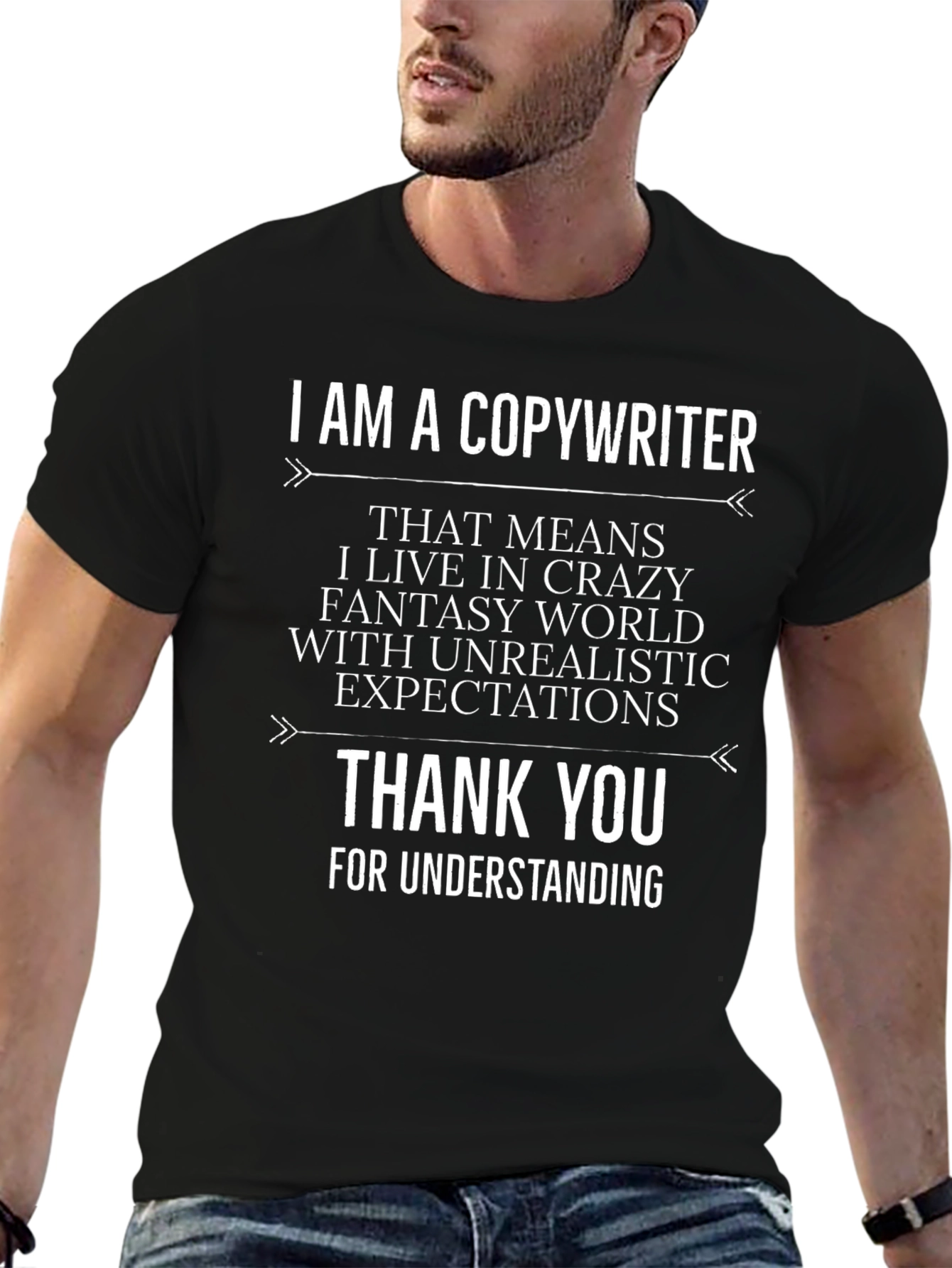 Copywriter T-Shirt - Crazy Fantasy World Tee