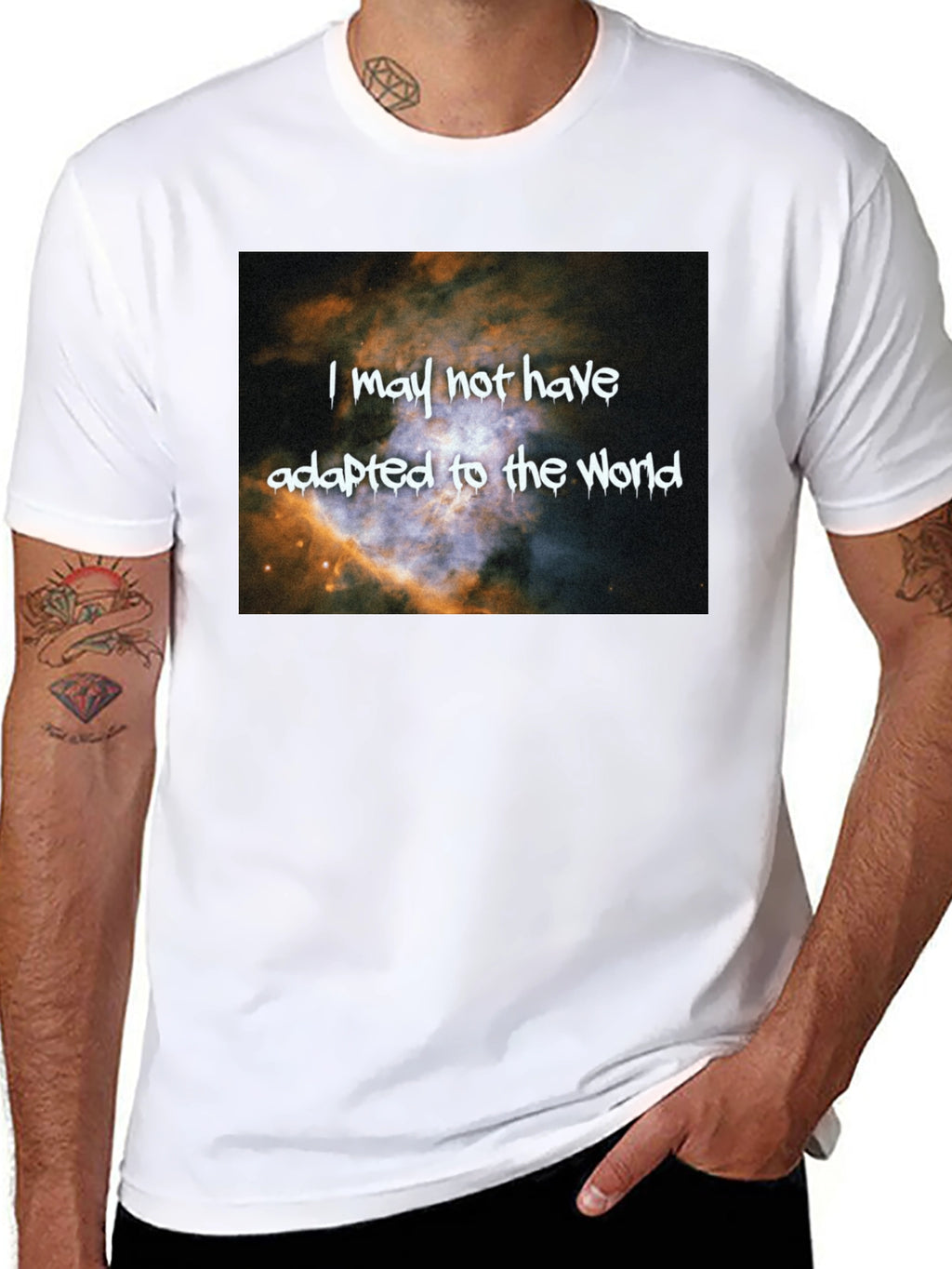 Galaxy T-Shirt: I May Not Have Adapted
