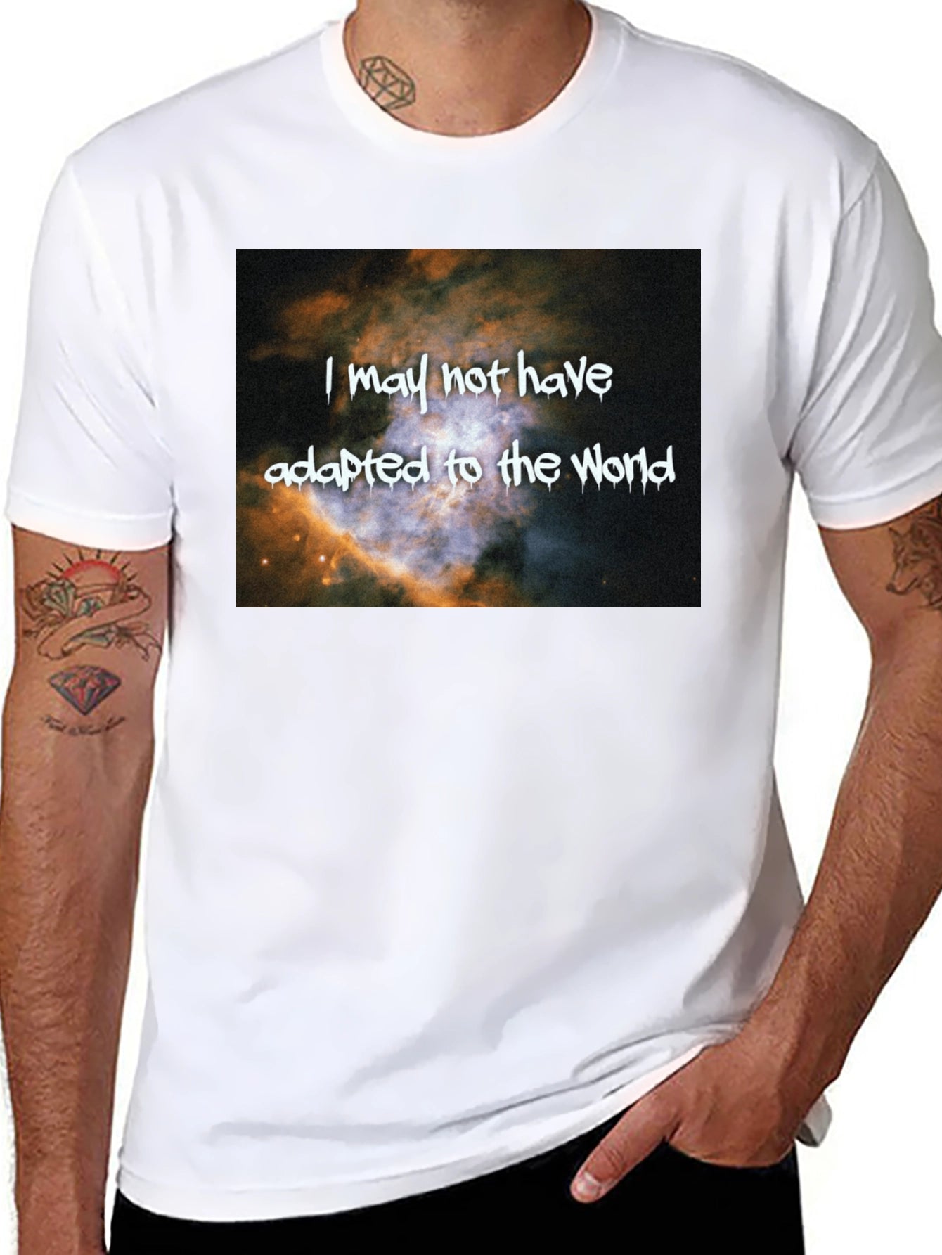 Galaxy T-Shirt: I May Not Have Adapted